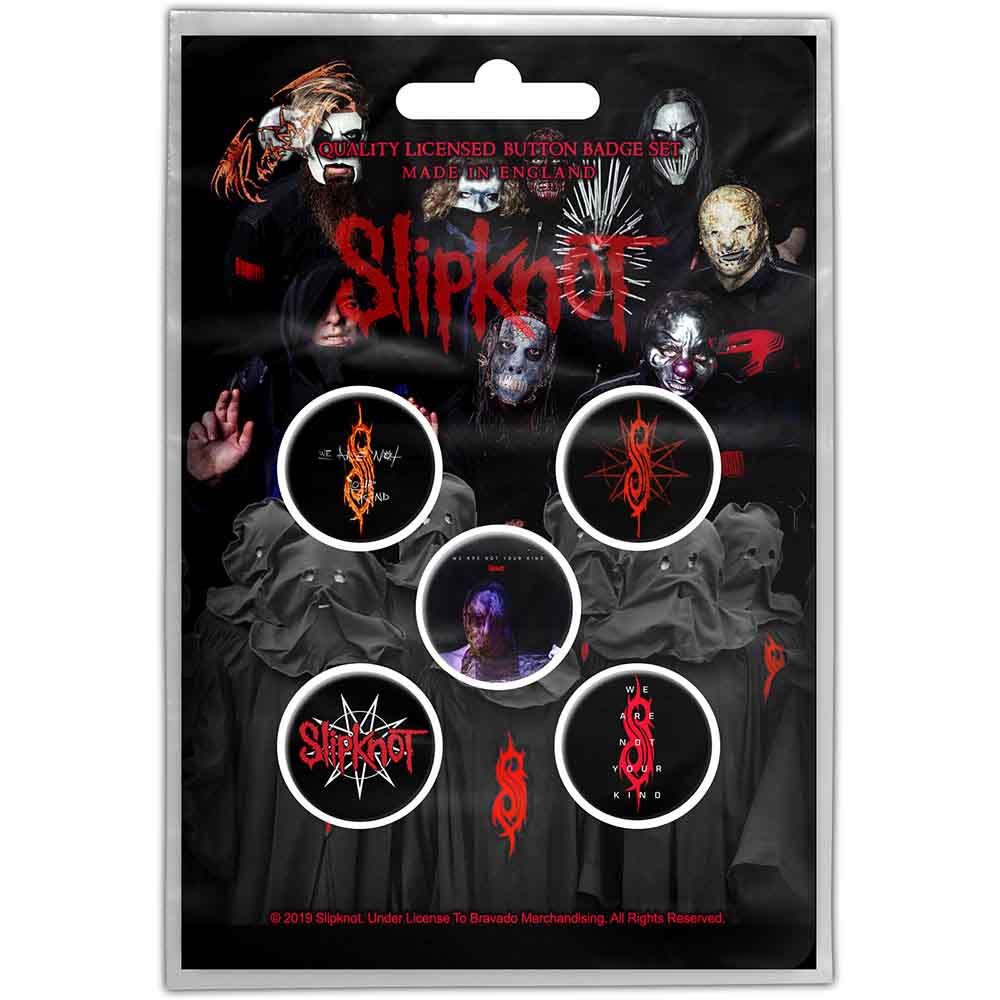 Slipknot We Are Not Your Kind Button badge pack
