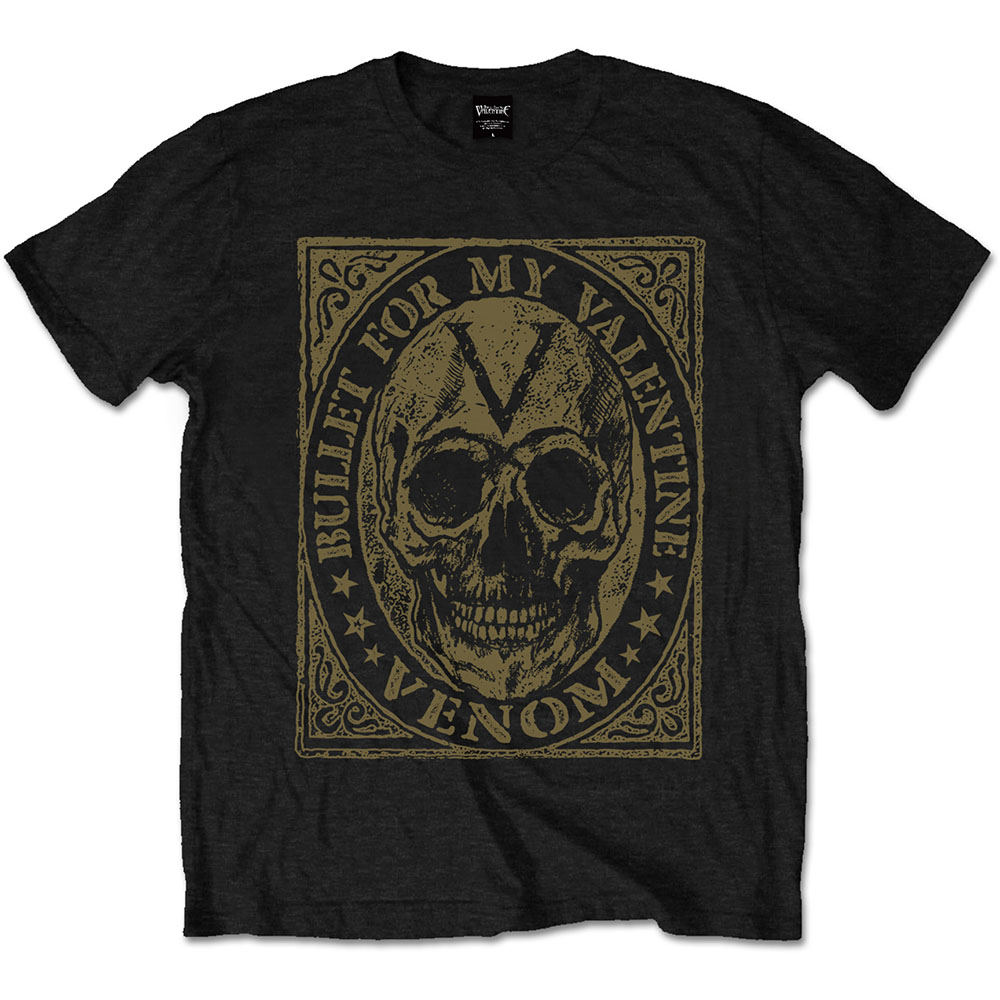 Bullet for My Valentine Unisex Tee: Venom Skull