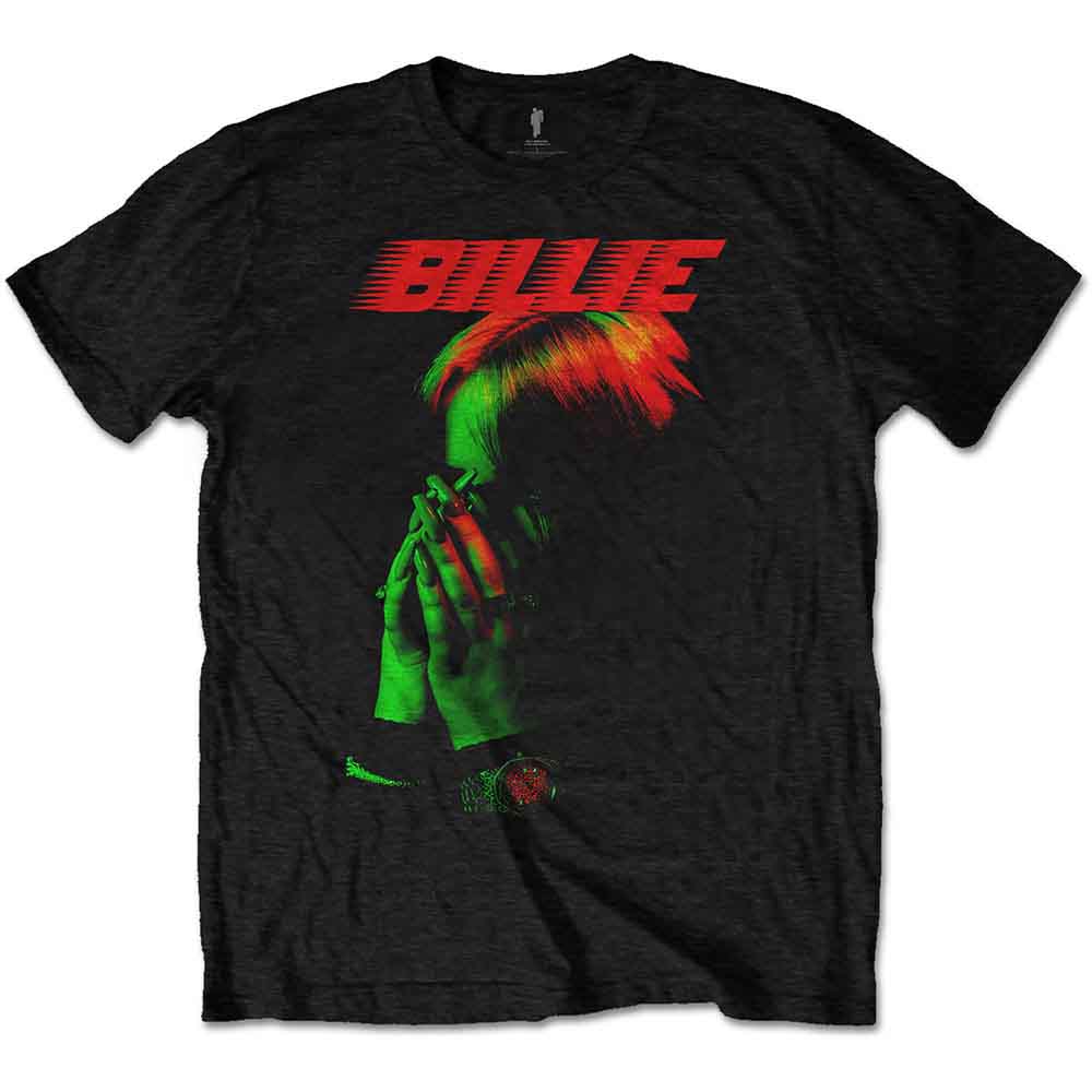 Billie Eilish Unisex Tee: Hands Face