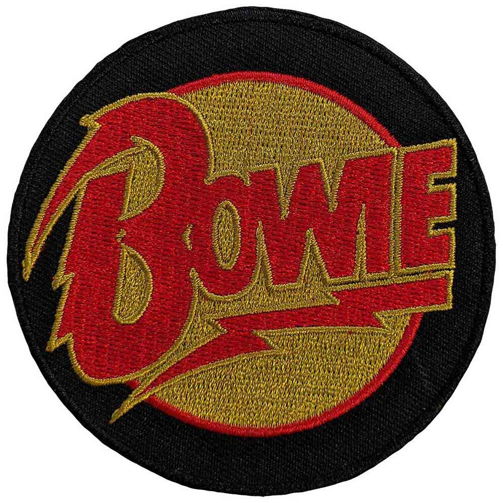 Bowie_Diamond Dogs Logo Circle_Woven Patch