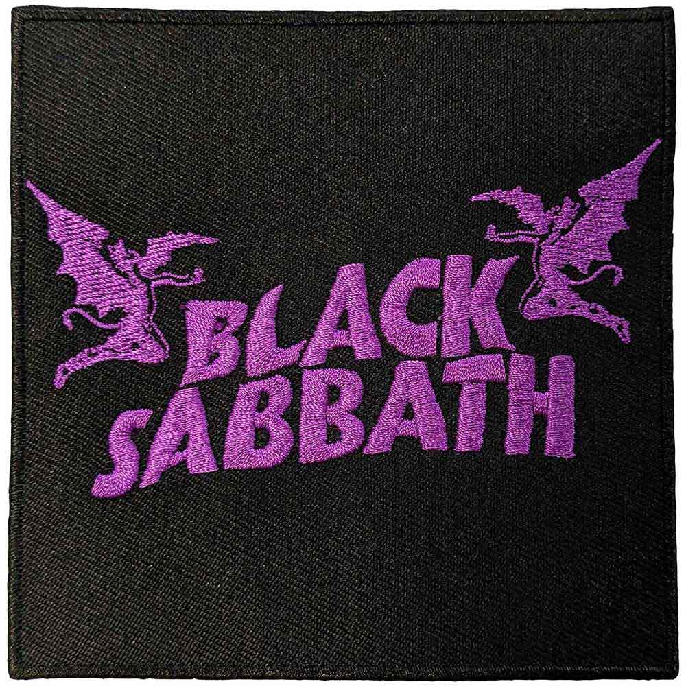 BlackSabbath Wavy Logo & Daemons Woven Patch
