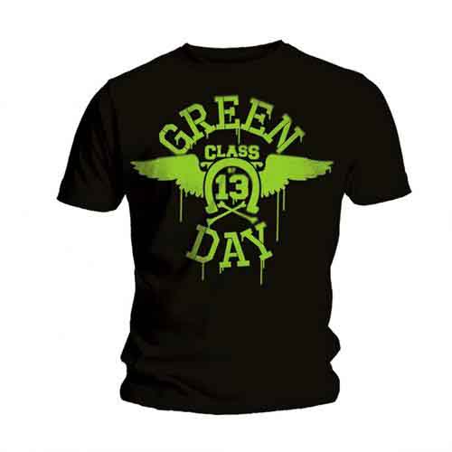Green Day Unisex Tee: Neon Black