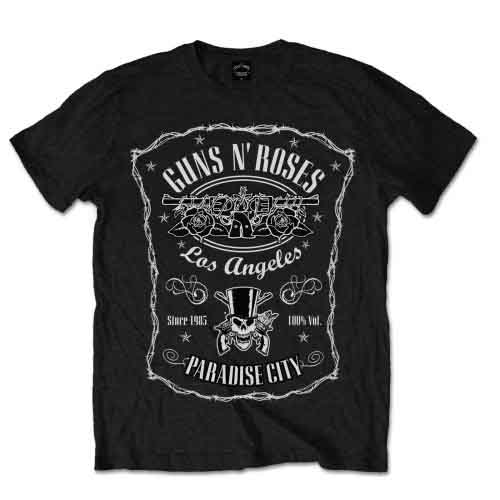 Guns 'n Roses Unisex Tee: Paradise City