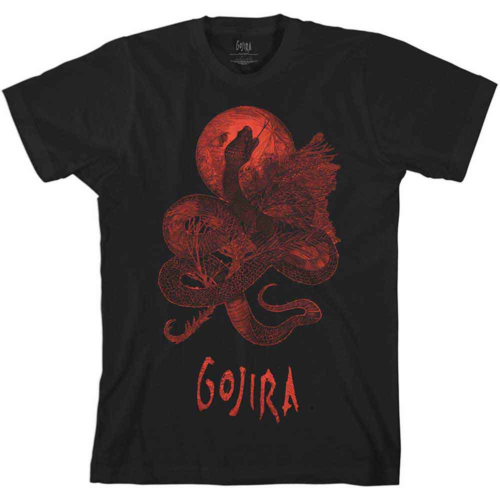 Gojira Unisex Tee: Serpent Moon