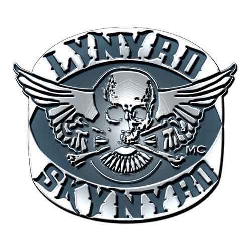 Lynyrd Skynyrd Biker Patch Logo Pin Badge