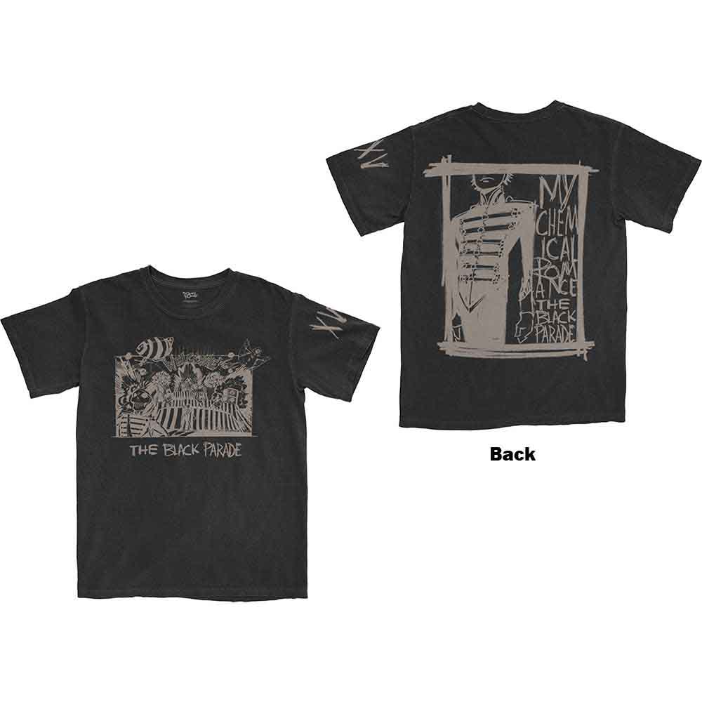My Chemical Romance Unisex Tee: XV Marching Frame