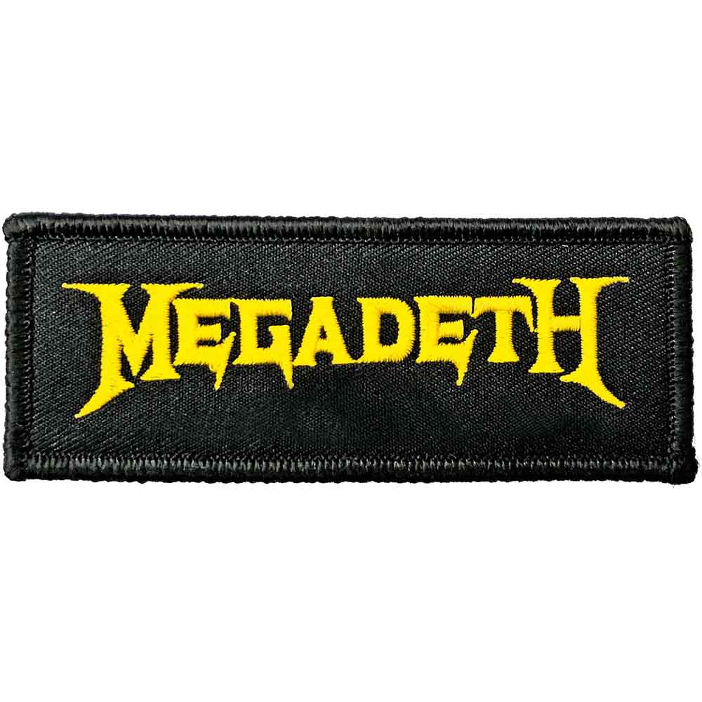 Megadeth_Logo_Woven Patch