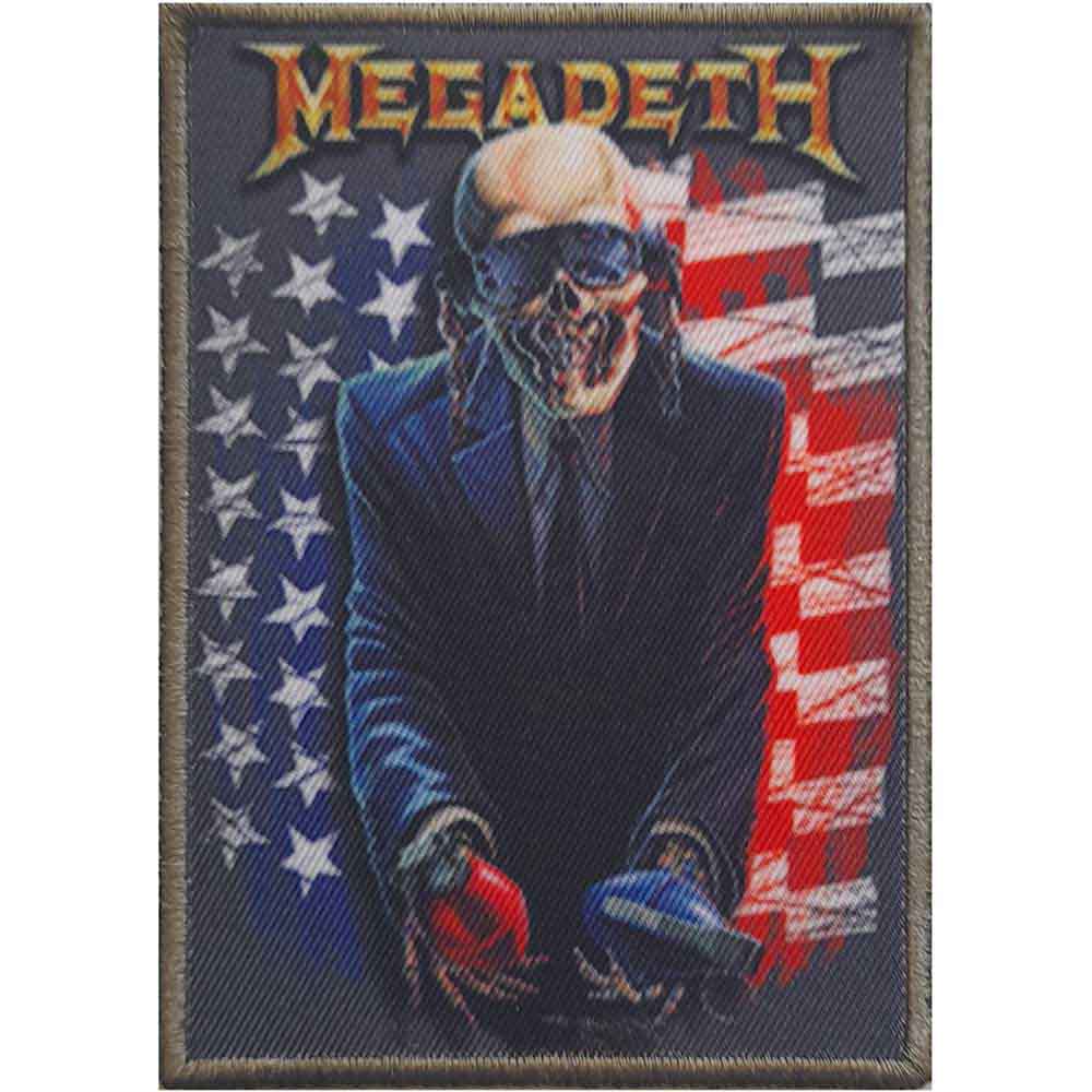 Megadeth Grenade USA Printed Patch