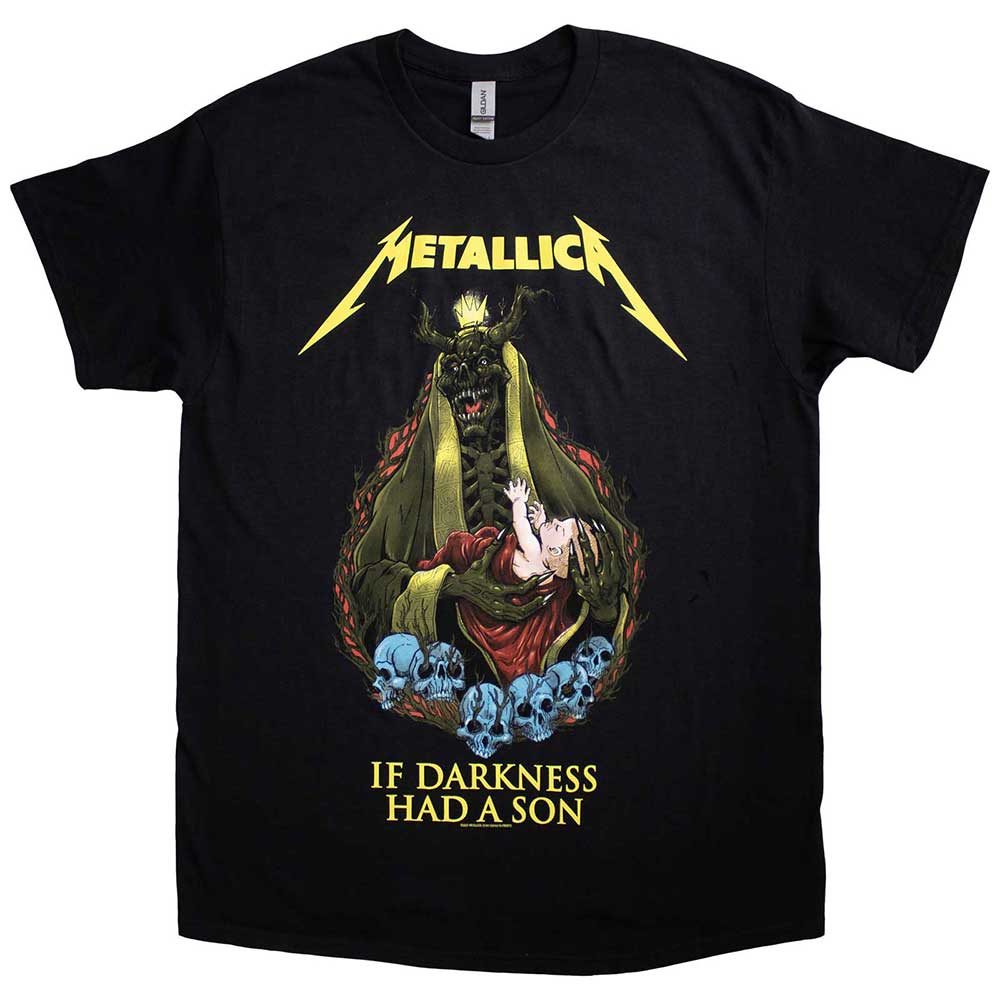 Metallica Unisex Tee: If Darkness Had A Son