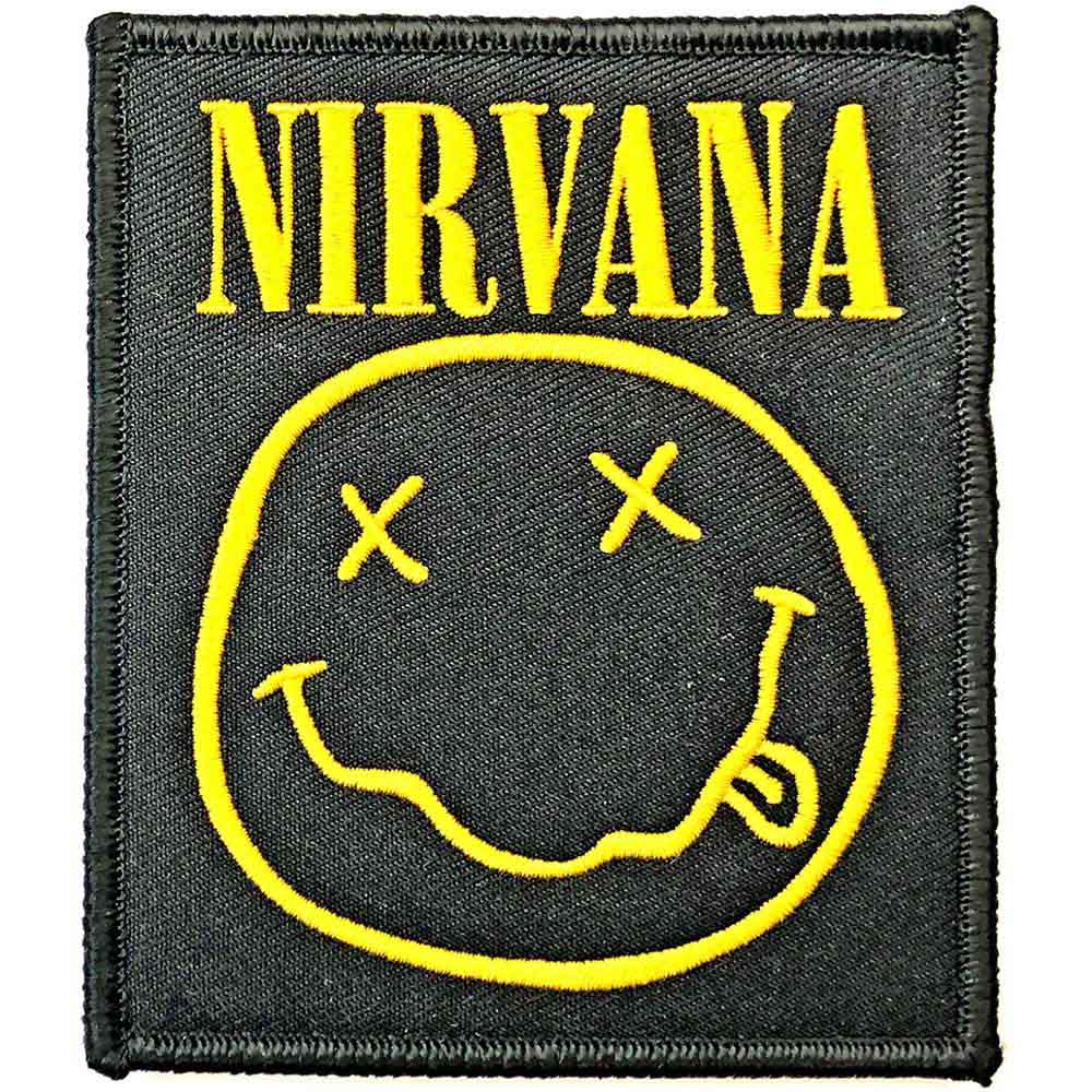 Nirvana_Happy Face_Woven Patch