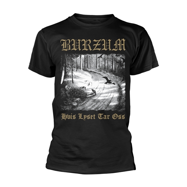 Burzum Unisex Tee: Hvis Lyset Tar Oss
