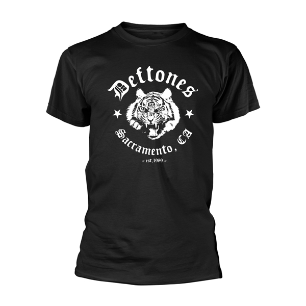 Deftones Unisex Tee: Tiger Sacramento
