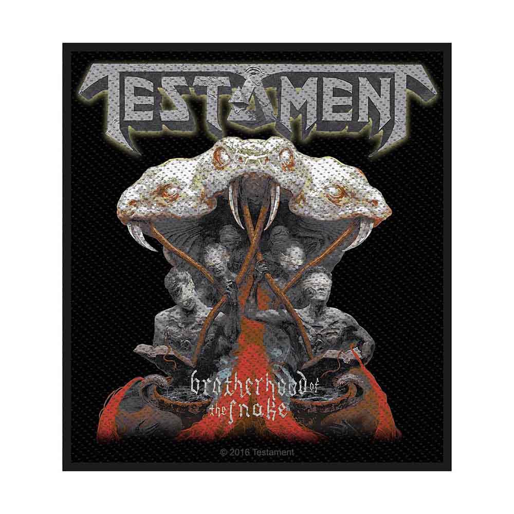 Testament_Brotherhood Of The Snake_Standard Patch