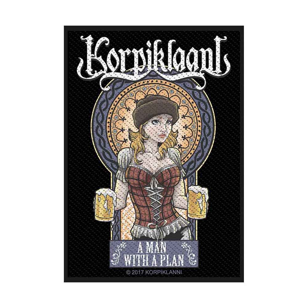 Korpiklaani A Man With A Plan Standard Patch