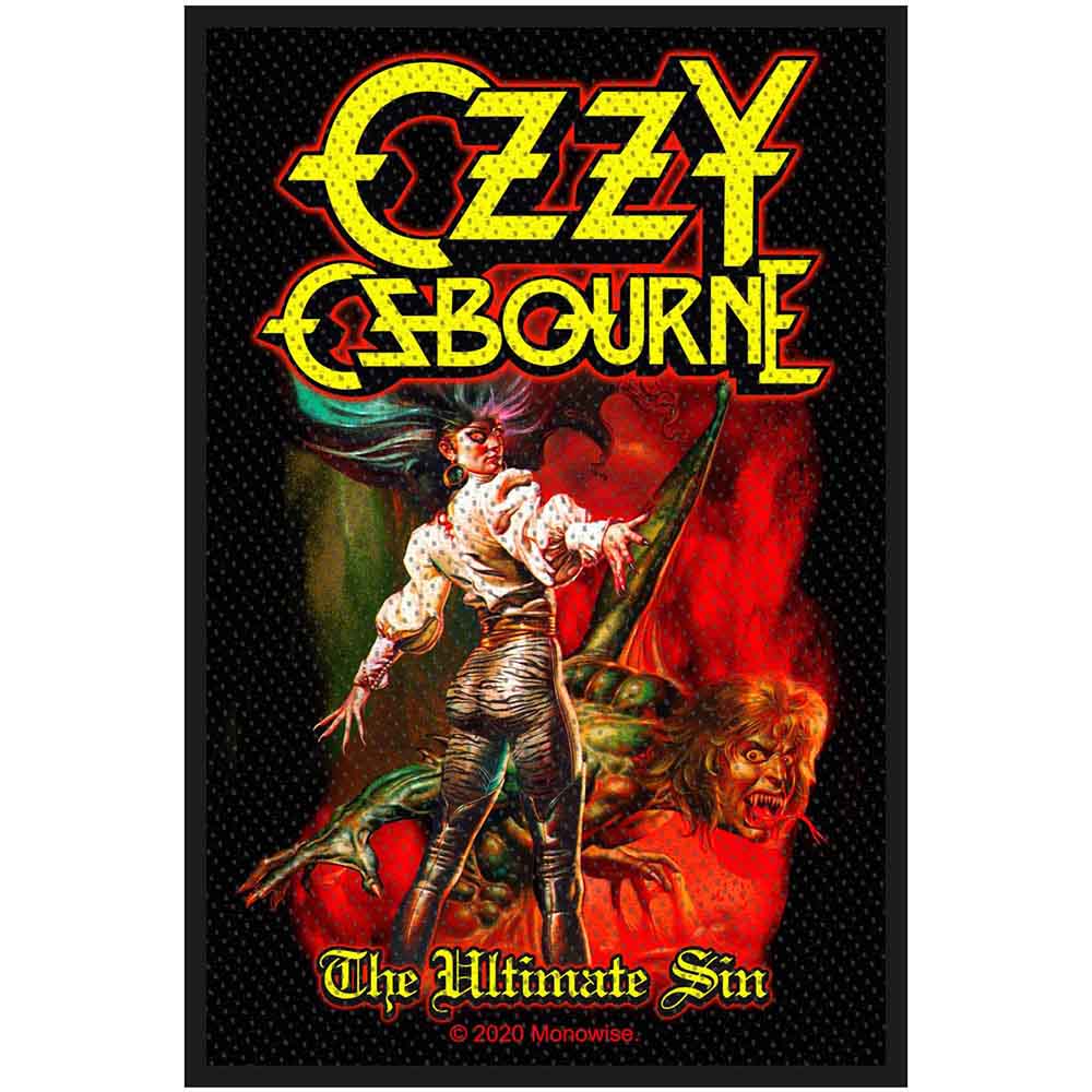 OzzyOsbourne_The Ultimate Sin_Standard Patch