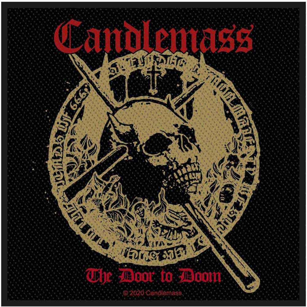 Candlemass_The Door To Doom_Standard Patch