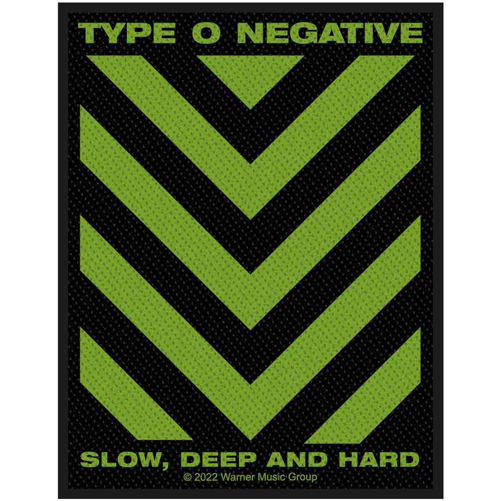 TypeONegative_Slow, Deep & Hard_Standard Patch