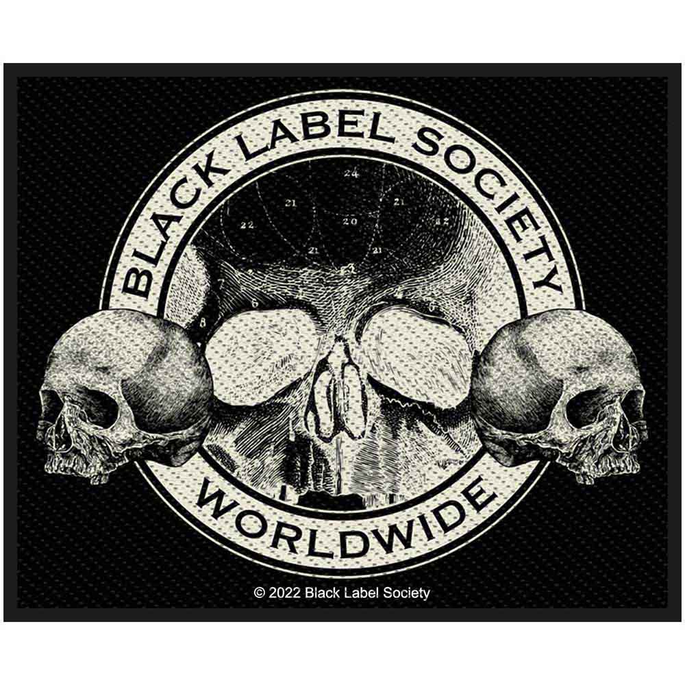 BlackLabelSociety Skulls Standard Patch