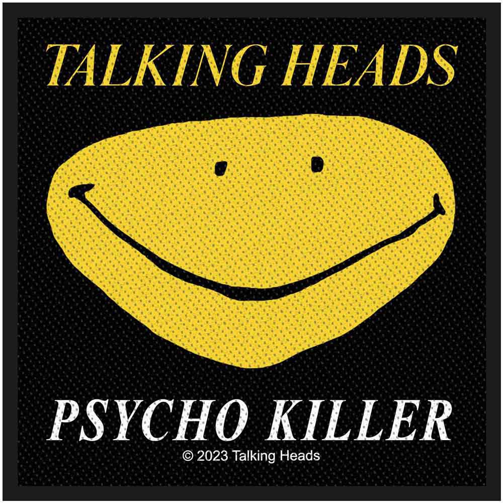 TalkingHeads Psycho Killer Standard Patch