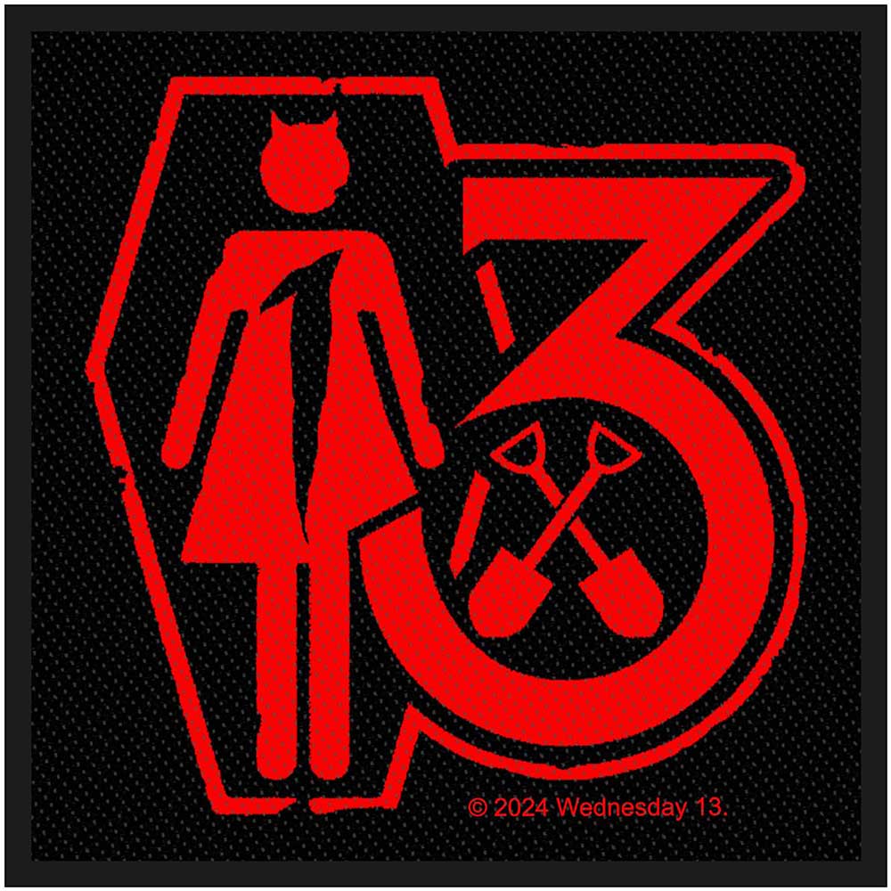 Wedesday13 Casket Standard Patch