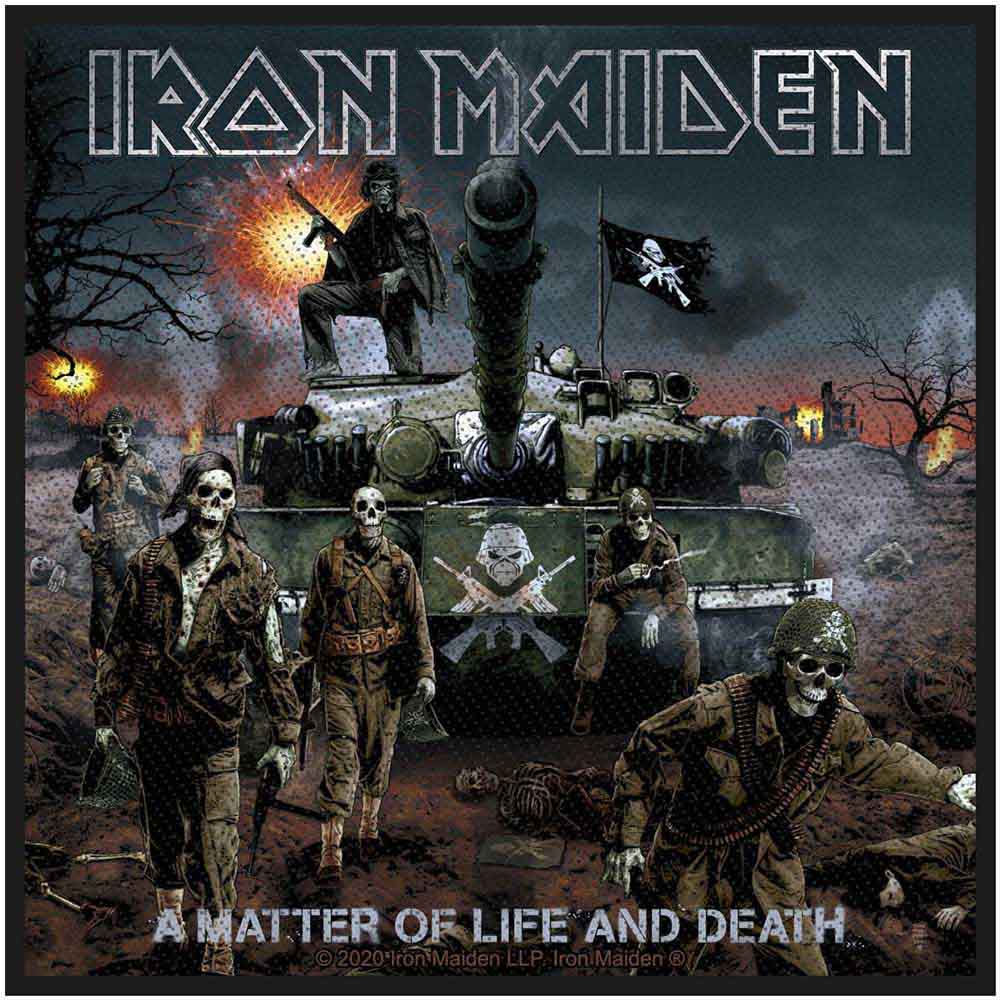 IronMaiden_Matter Of Life & Death 2020_Retail Packaged Patch