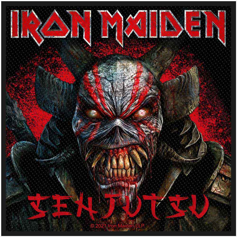 IronMaiden Senjutsu Back Cover Retail Packaged Patch